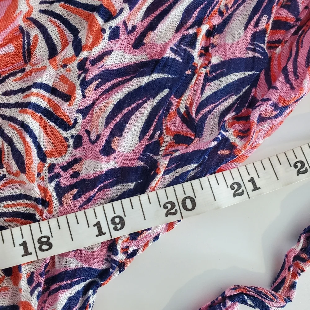 Simply Southern Scallop Shell Kimono Beach Cover-up Size S/M NWT